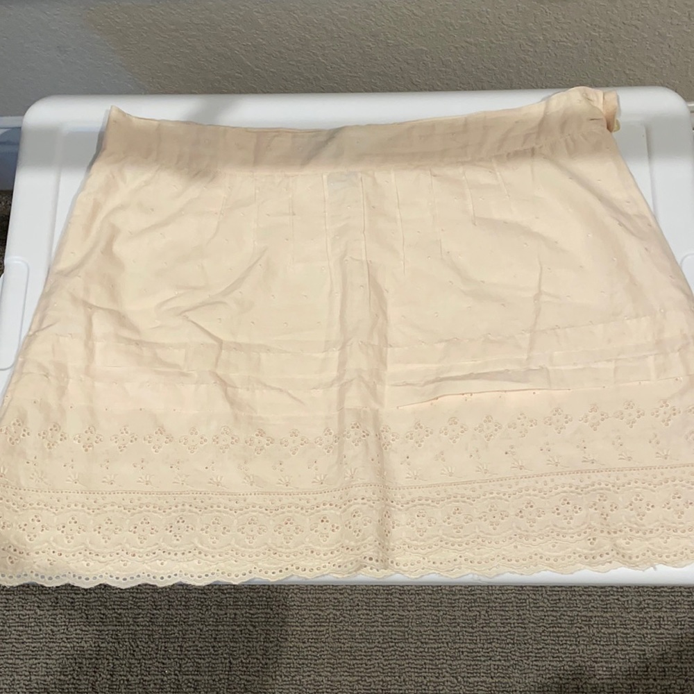 Marc Jacobs eyelet mini skirt